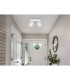 Rae Twin Ceiling Spotlight White Matt 2x LED 3000K-6
