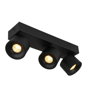 Rae Ceiling Spotlight Bar Matt Black 3x LED 3000K-1