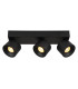 Rae Ceiling Spotlight Bar Matt Black 3x LED 3000K-3