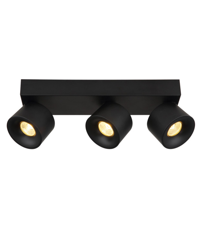 Rae Ceiling Spotlight Bar Matt Black 3x LED 3000K-3