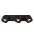Rae Ceiling Spotlight Bar Matt Black 3x LED 3000K-4