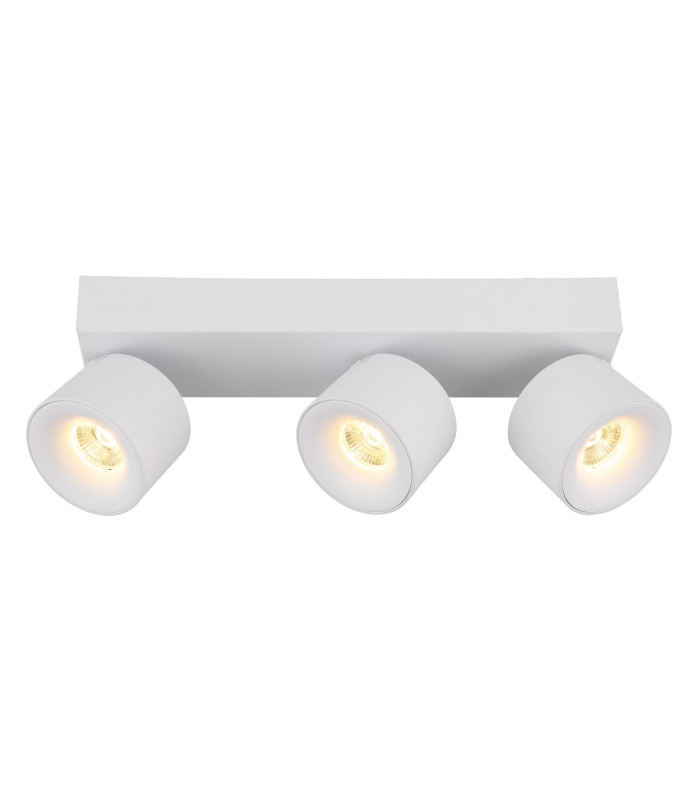 Rae Ceiling Spotlight Bar White Matt 3x LED 3000K-3