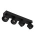 Rae Ceiling Spotlight Bar Matt Black 4x LED 3000K-2