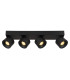 Rae Ceiling Spotlight Bar Matt Black 4x LED 3000K-3