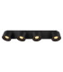 Rae Ceiling Spotlight Bar Matt Black 4x LED 3000K-4