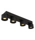 Rae Ceiling Spotlight Bar Matt Black 4x LED 3000K-6