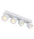 Rae Ceiling Spotlight Bar White Matt 4x LED 3000K-1