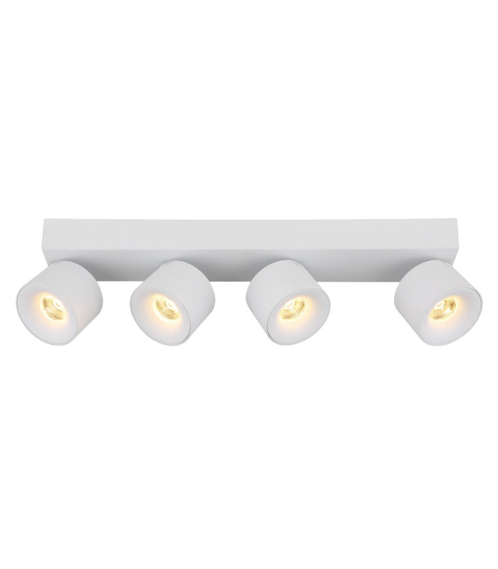 Rae Ceiling Spotlight Bar White Matt 4x LED 3000K-3