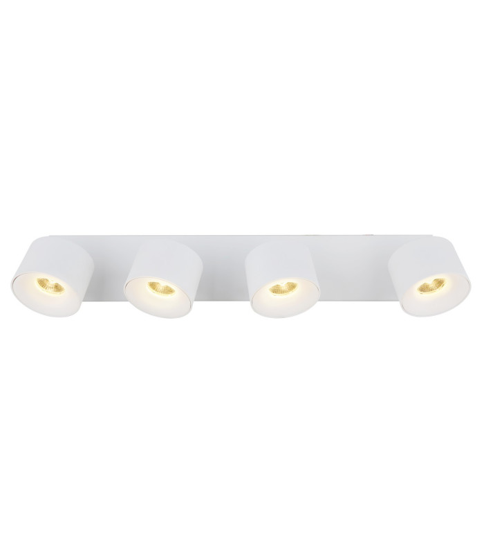 Rae Ceiling Spotlight Bar White Matt 4x LED 3000K-4