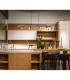 Ida Bar Pendant Ceiling Light Matt Black 2x LED-8