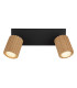 Wenzel Twin Ceiling Spotlight Matt Black 2x GU10-4