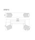 Wenzel Twin Ceiling Spotlight Matt Black 2x GU10-9