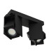 Rory Twin Ceiling Spotlight Matt Black 2x GU10-2