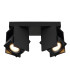 Rory Twin Ceiling Spotlight Matt Black 2x GU10-3