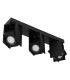 Rory Ceiling Spotlight Bar Matt Black 3x GU10-2