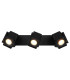 Rory Ceiling Spotlight Bar Matt Black 3x GU10-4