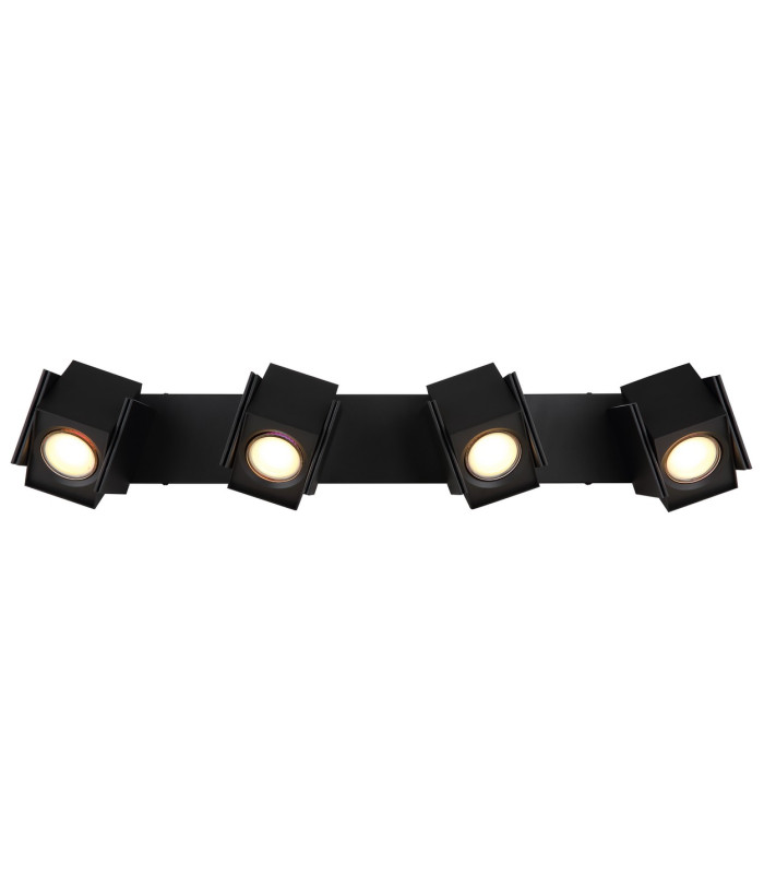 Rory Ceiling Spotlight Bar Matt Black 4x GU10-4
