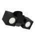 Erin Twin Ceiling Spotlight Matt Black 2x GU10-2