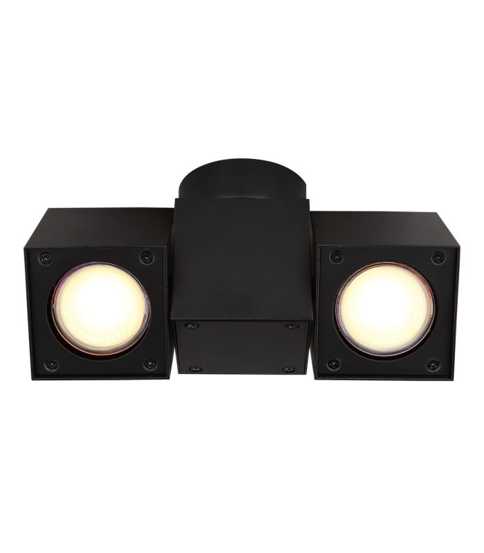 Erin Twin Ceiling Spotlight Matt Black 2x GU10-3