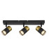 Brisbon Ceiling Spotlight Bar Matt Black 3x GU10-3