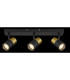 Brisbon Ceiling Spotlight Bar Matt Black 3x GU10-6