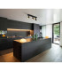 Brisbon Ceiling Spotlight Bar Matt Black 3x GU10-7