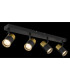 Brisbon Ceiling Spotlight Bar Matt Black 4x GU10-6
