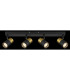 Brisbon Ceiling Spotlight Bar Matt Black 4x GU10-7