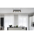 Brisbon Ceiling Spotlight Bar Matt Black 4x GU10-8