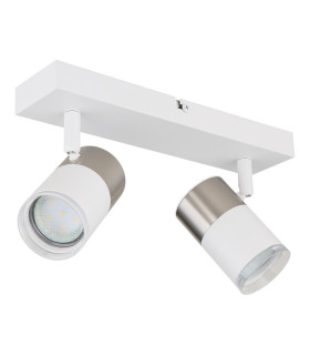 Brisbon Twin Ceiling Spotlight White Matt 2x GU10-2
