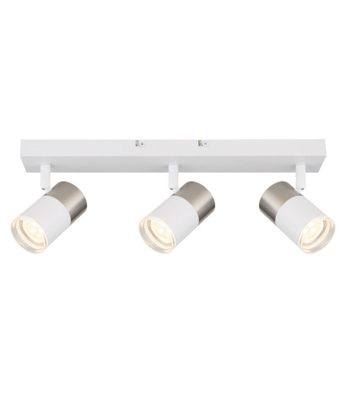 Brisbon Ceiling Spotlight Bar White Matt 3x GU10-3
