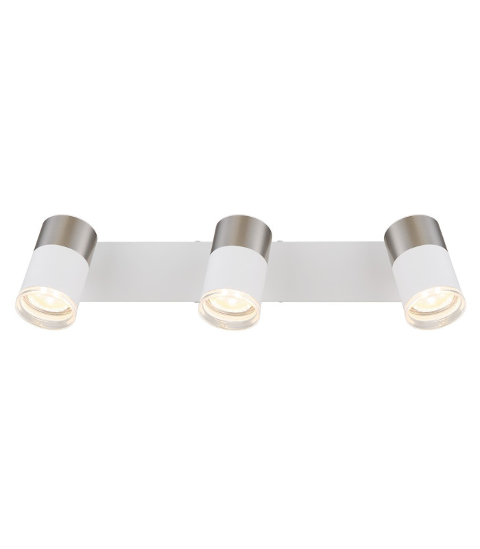 Brisbon Ceiling Spotlight Bar White Matt 3x GU10-4