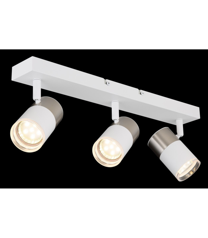 Brisbon Ceiling Spotlight Bar White Matt 3x GU10-5