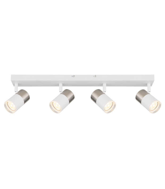 Brisbon Ceiling Spotlight Bar White Matt 4x GU10-3
