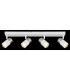 Brisbon Ceiling Spotlight Bar White Matt 4x GU10-7