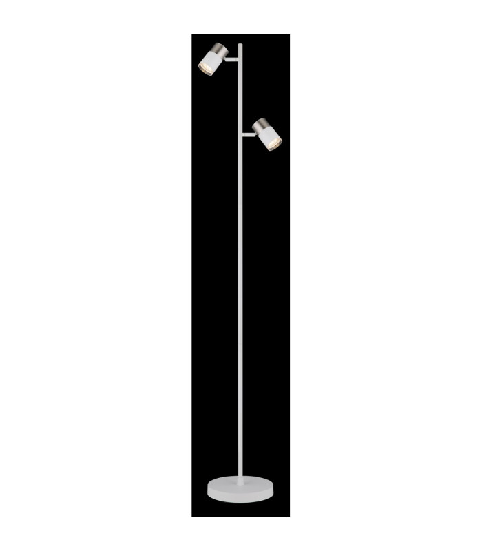 Brisbon Multi Arm Floor Lamp White Matt 2x GU10-4