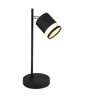 Lucero Desk Task Lamp Matt Black 1x GX53 3000K-1