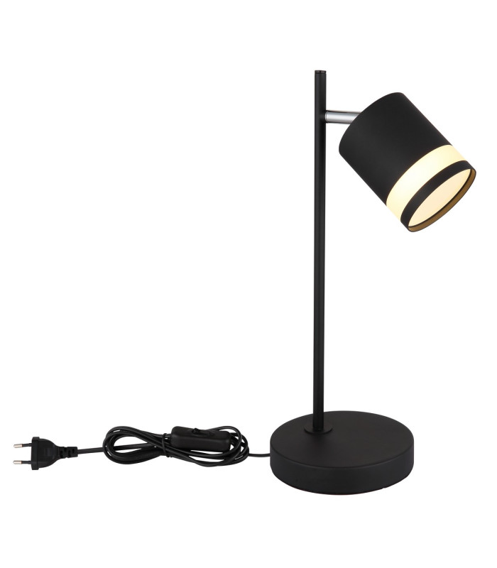 Lucero Desk Task Lamp Matt Black 1x GX53 3000K-3