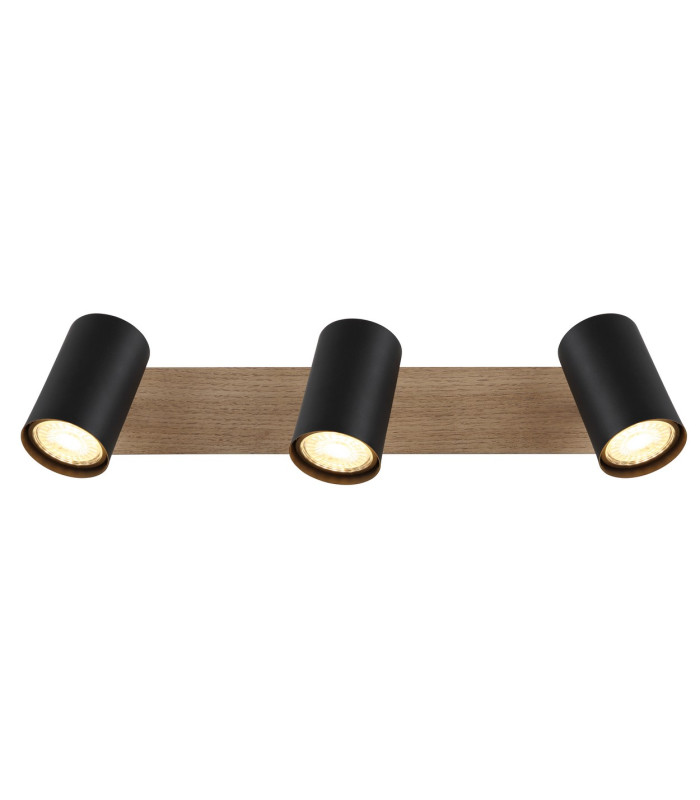 Linca Ceiling Spotlight Bar Matt Black 3x GU10-4