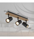 Linca Ceiling Spotlight Bar Matt Black 3x GU10-6