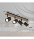 Linca Ceiling Spotlight Bar Matt Black 4x GU10-6