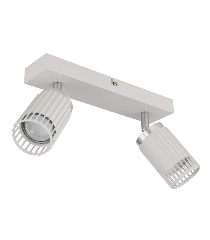 Korben Twin Ceiling Spotlight White Matt 2x GU10-2