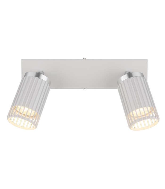 Korben Twin Ceiling Spotlight White Matt 2x GU10-4