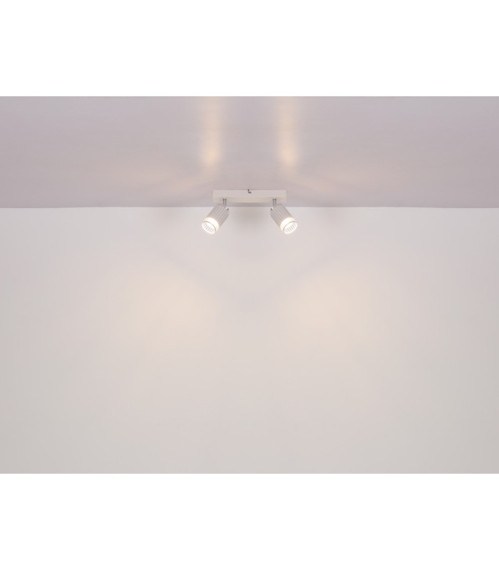 Korben Twin Ceiling Spotlight White Matt 2x GU10-6