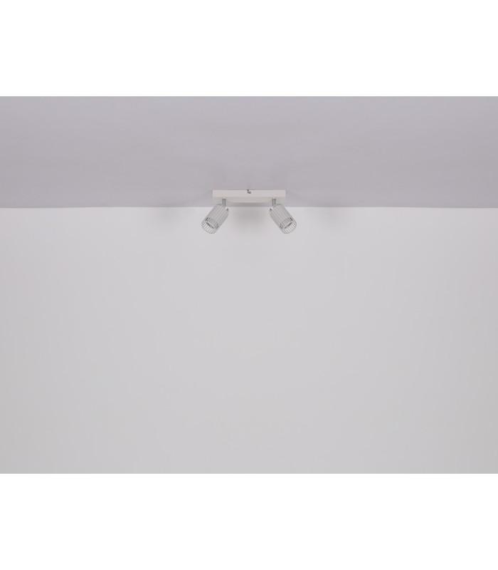 Korben Twin Ceiling Spotlight White Matt 2x GU10-7