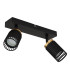 Korben Twin Ceiling Spotlight Matt Black 2x GU10-2