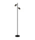 Korben Multi Arm Floor Lamp Matt Black 2x GU10-1