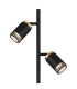 Korben Multi Arm Floor Lamp Matt Black 2x GU10-3