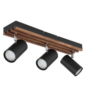 Kayden Ceiling Spotlight Bar Matt Black 3x GU10-2