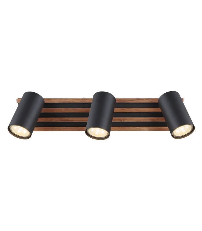 Kayden Ceiling Spotlight Bar Matt Black 3x GU10-4